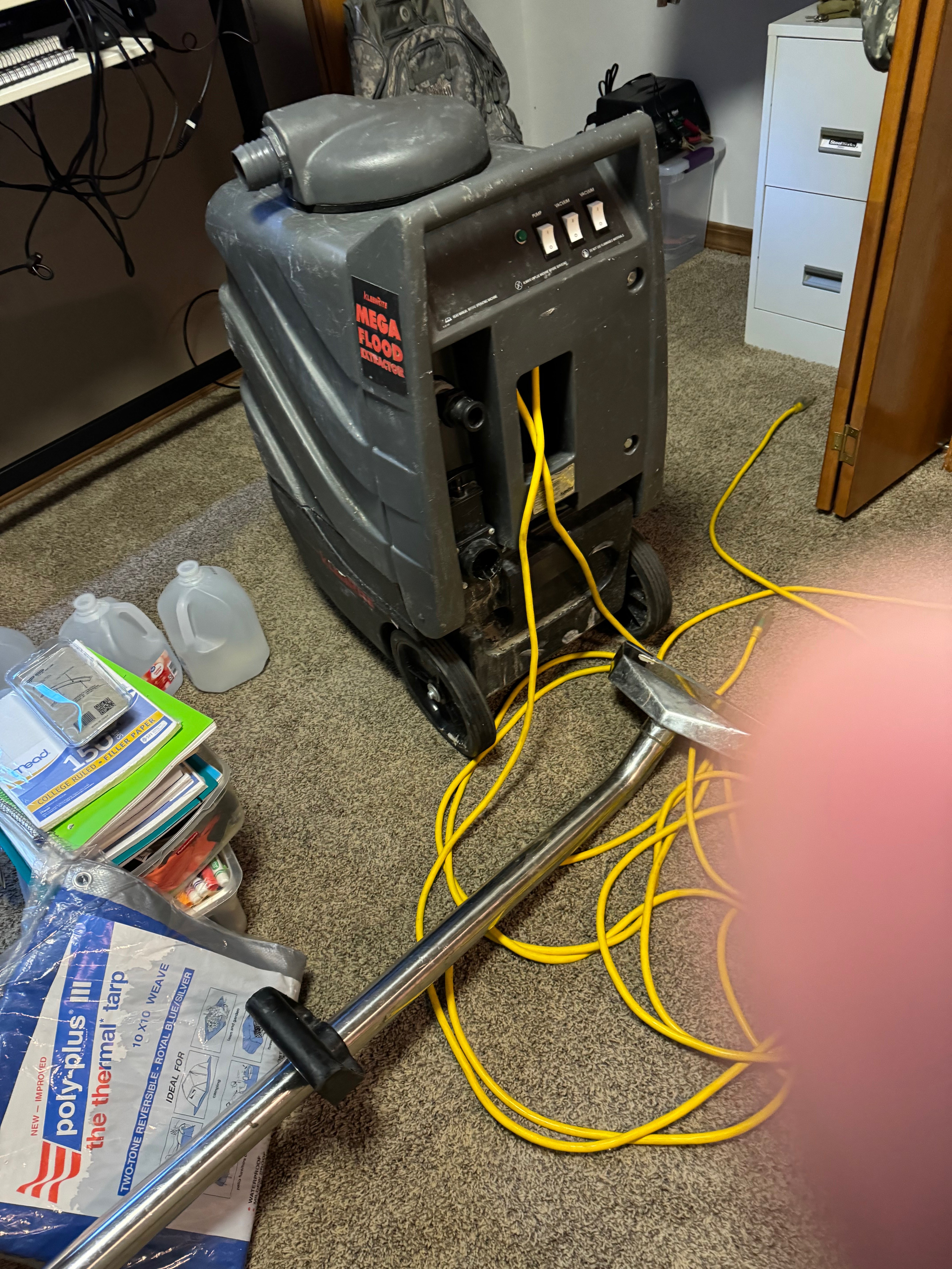 Commercial water extraction equipment deployed in Hanover, MN